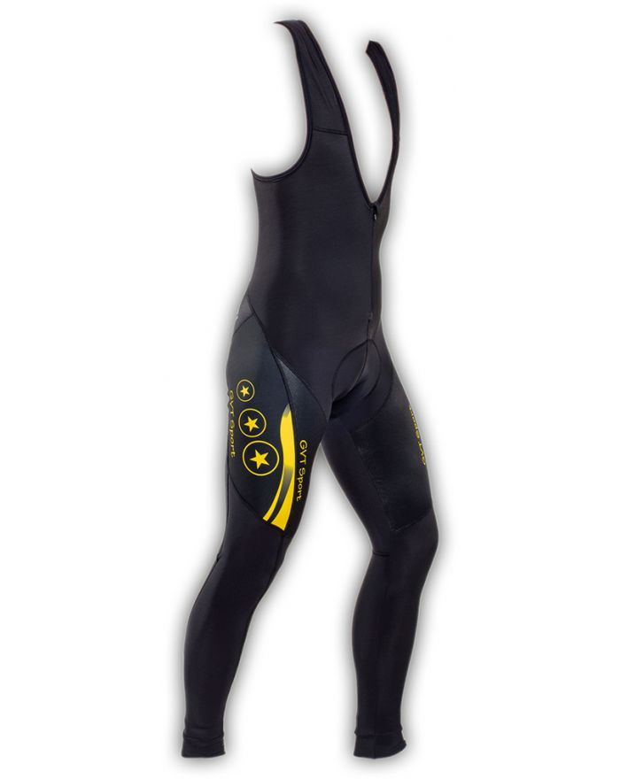 Collant Cycliste Thermique Yellows Stars