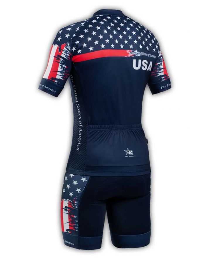 Tenue cycliste GVT Usa Bike + Chaussettes Cycliste