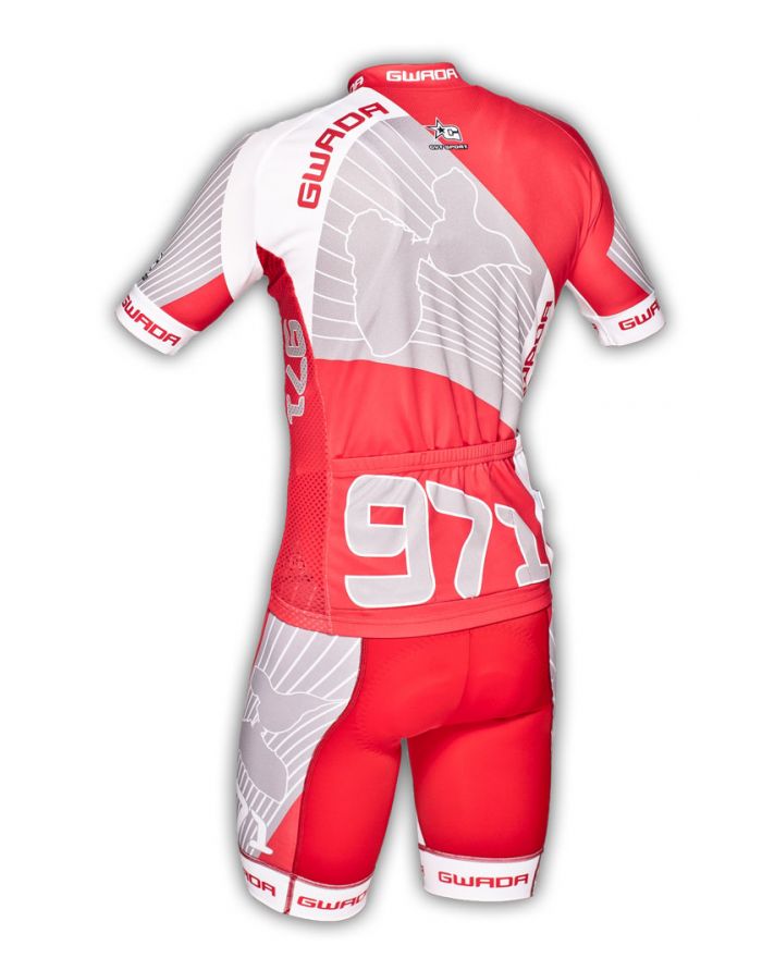 Ensemble cycliste GVT Gwada 971 + Chaussettes Cycliste