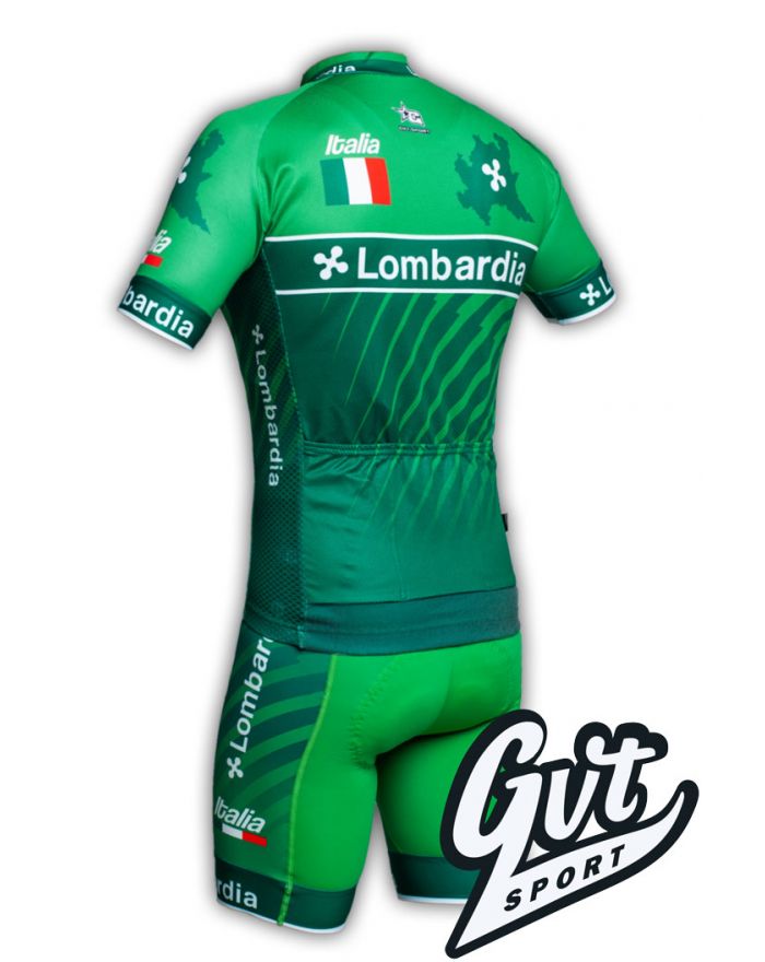 Tenue cycliste GVT Lombardie Cyclisme + Paire de gants et chaussettes cycliste