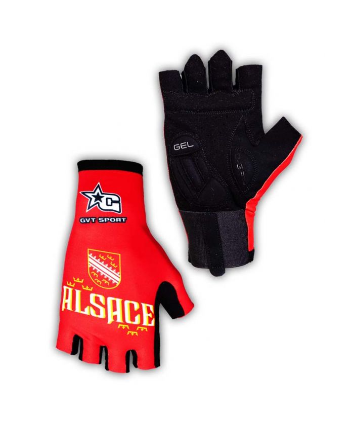 Tenue cycliste GVT Région Alsace + Paire de gants et chaussettes cycliste