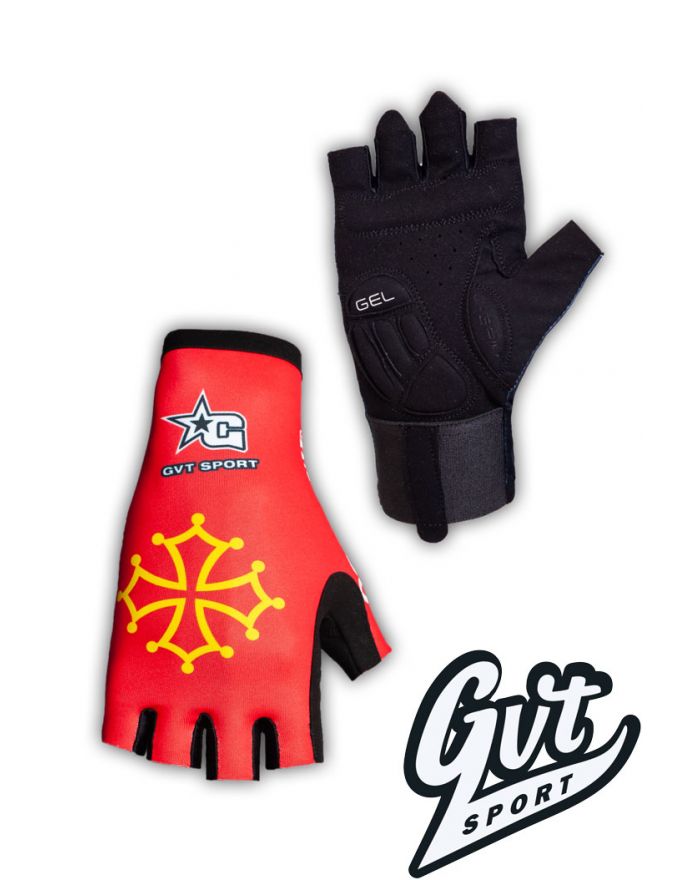 Tenue cycliste GVT Occitanie Vélo + Paire de gants et chaussettes Cycliste