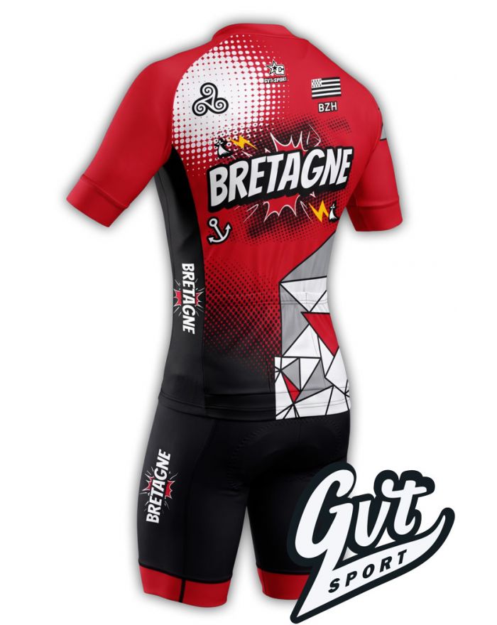 Tenue cycliste GVT Sport Breizh Rider