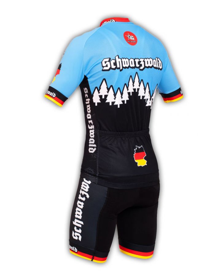 Tenue cycliste GVT Schwarzwald Bike + Paire de gants et chaussettes cycliste
