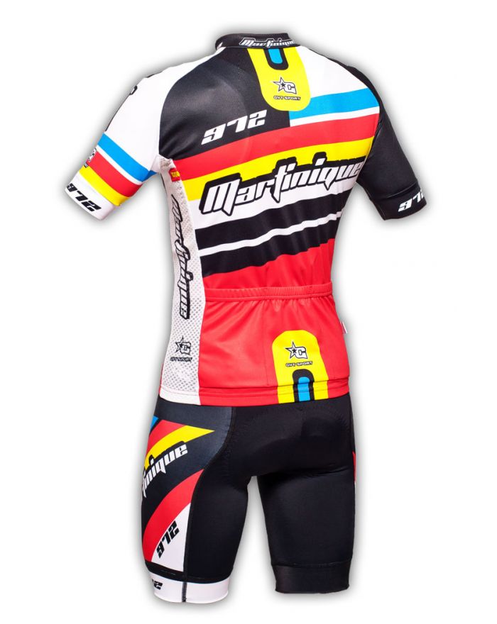 Tenue cycliste GVT Martinique 972 + Chaussettes Cycliste