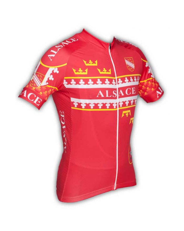 Maillot cyclisme GVT Alsace Vélo
