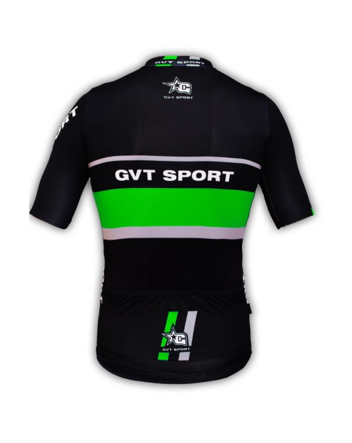 Maillot cycliste pro GVT Sport Vert Fluo