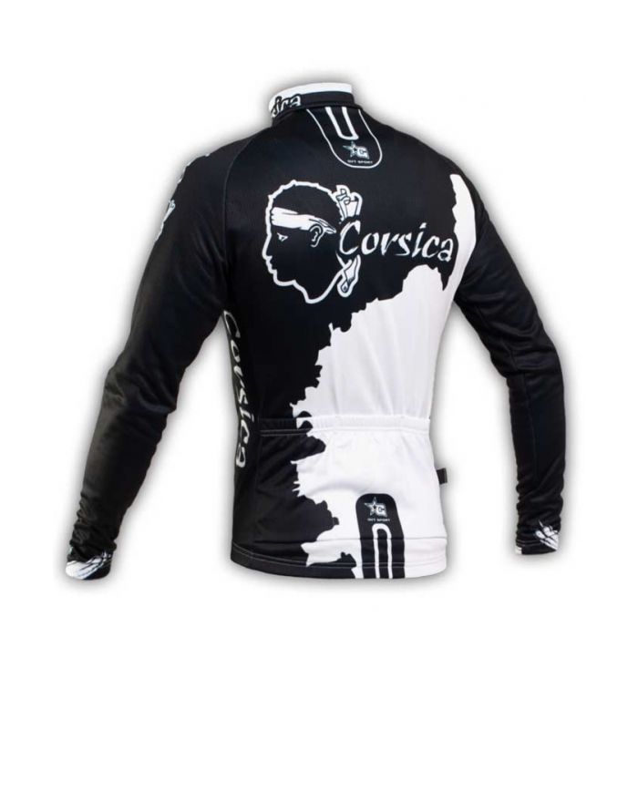 Maillot cycliste à manche longue GVT Corse