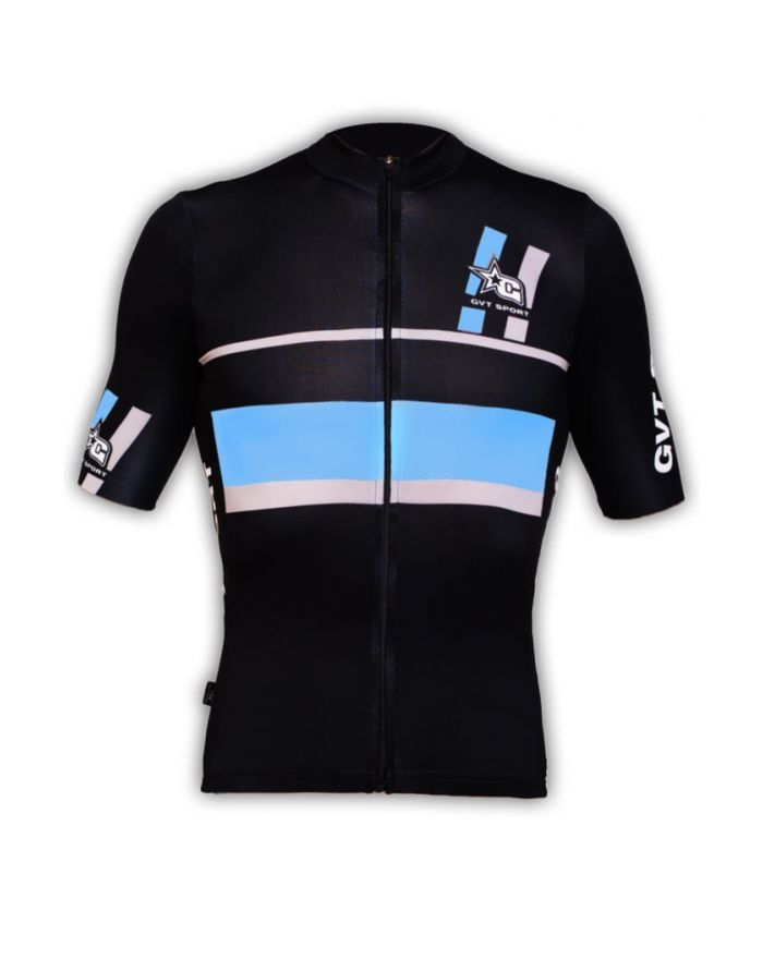 Maillot cycliste pro GVT Sport Bleu
