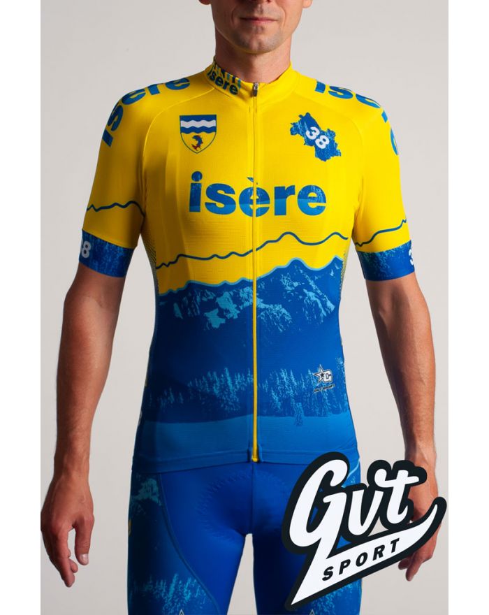 Tenue cycliste GVT Isère Vélo + Paire de gants et chaussettes cycliste