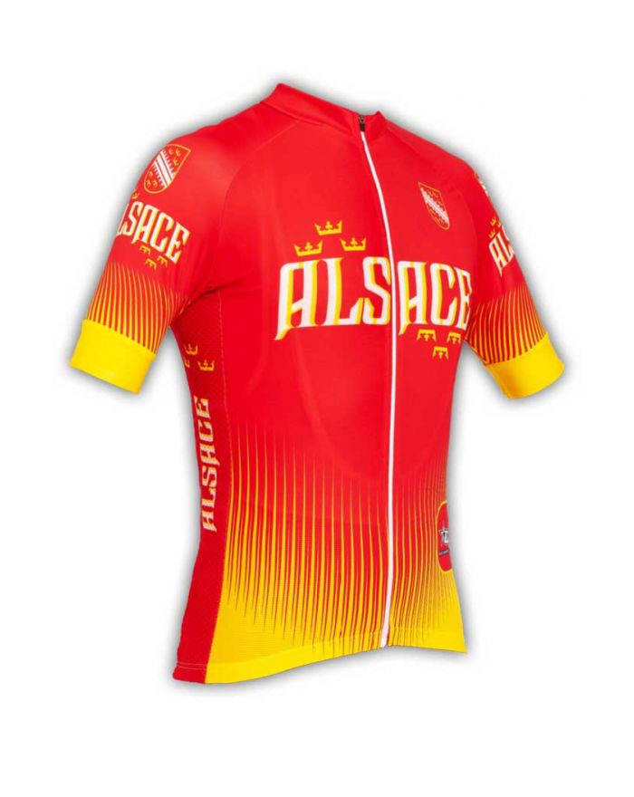 Maillot cyclisme GVT Région Alsace