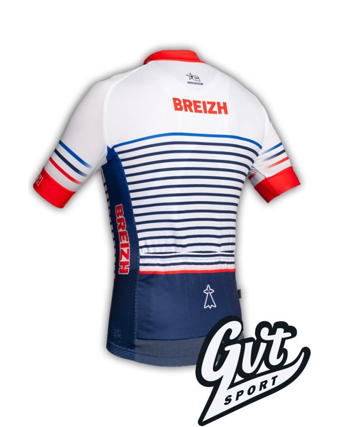 Maillot cyclisme GVT Breizh Vélo + Chaussettes