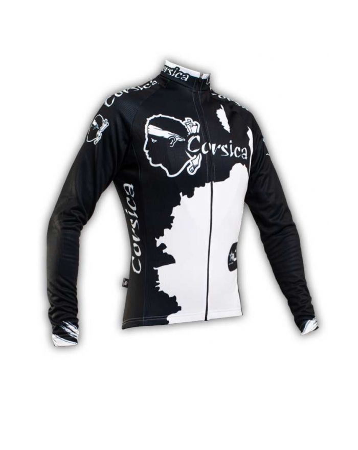 Maillot cycliste à manche longue GVT Corse