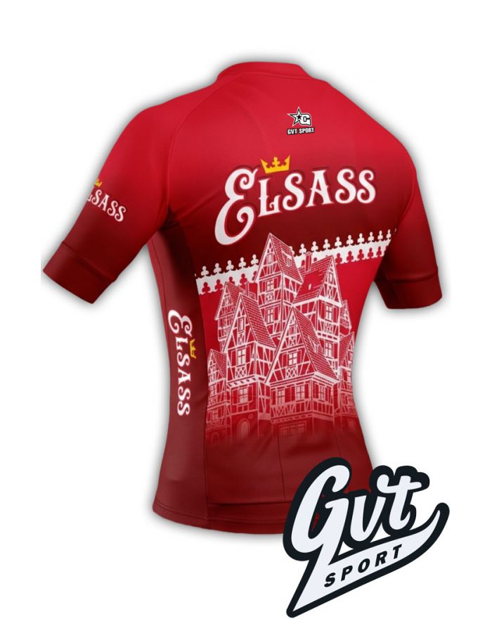Maillot cycliste GVT Sport Elsass Cyclo + chaussettes