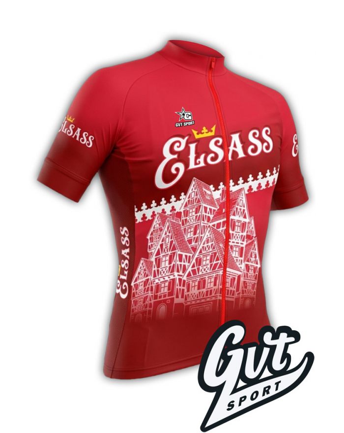 Maillot cycliste GVT Sport Elsass Cyclo + chaussettes
