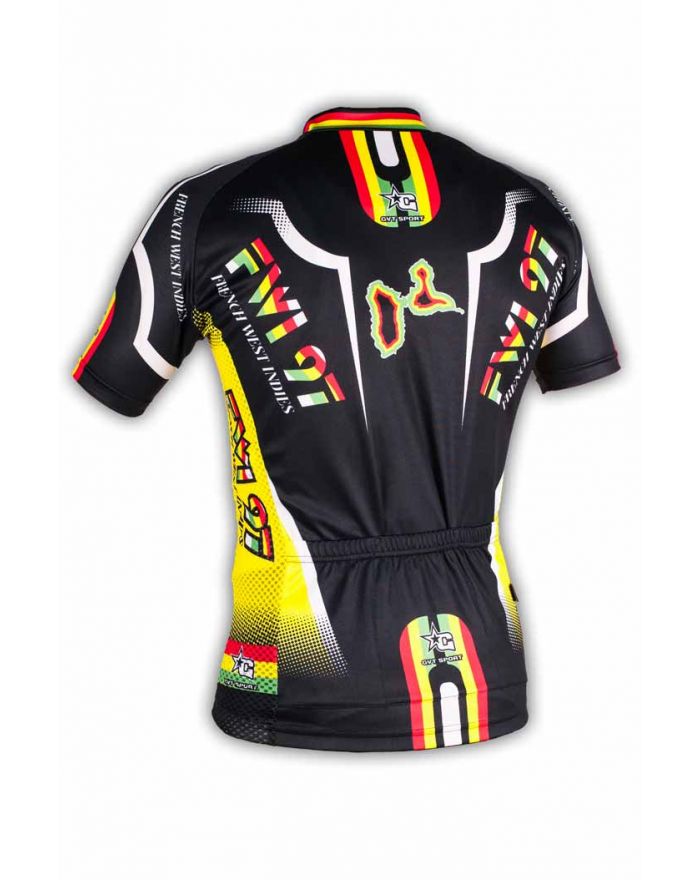 Maillot de vélo GVT FWI Guadeloupe