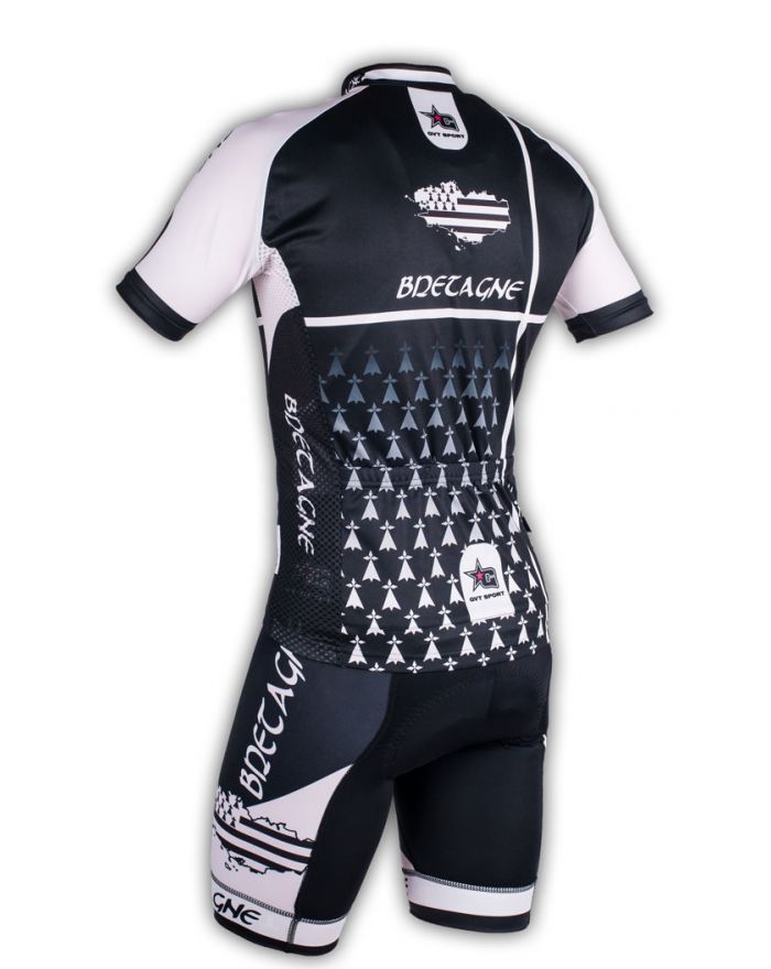 Ensemble cycliste GVT Bretagne Bike + Paire de chaussettes Cycliste
