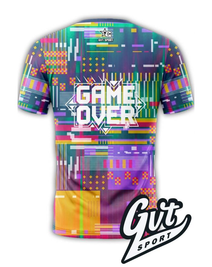 Tee-Shirt Gvt Sport Glitch Game Over