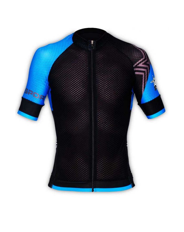 Maillot cycliste GVT Pro Light Bleu