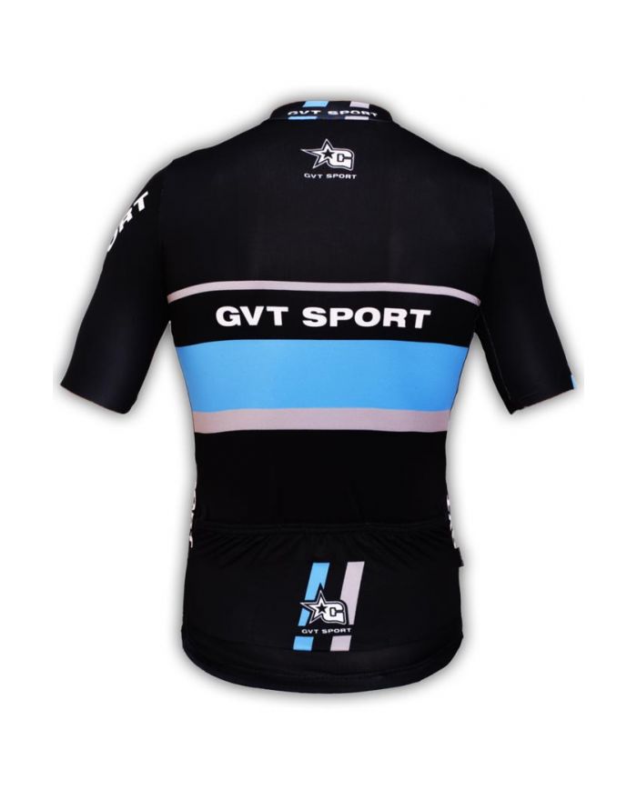 Maillot cycliste pro GVT Sport Bleu