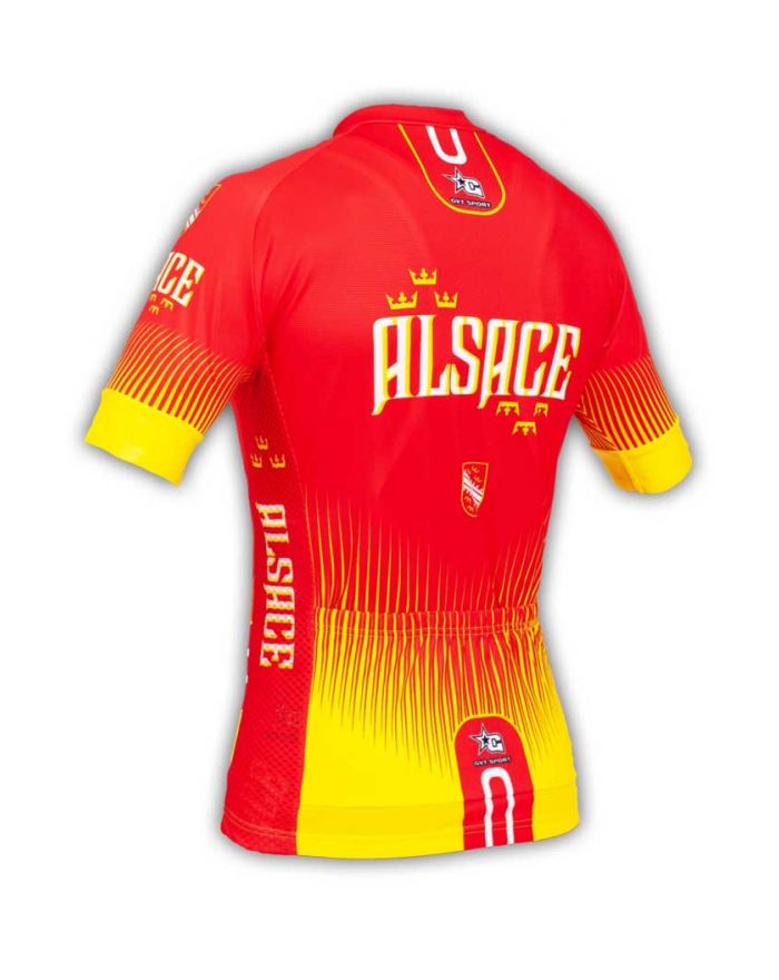Maillot cyclisme GVT Région Alsace