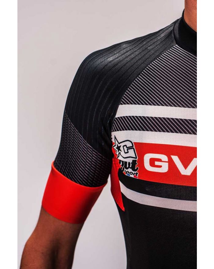 Maillot cycliste GVT Pro Speed Orange