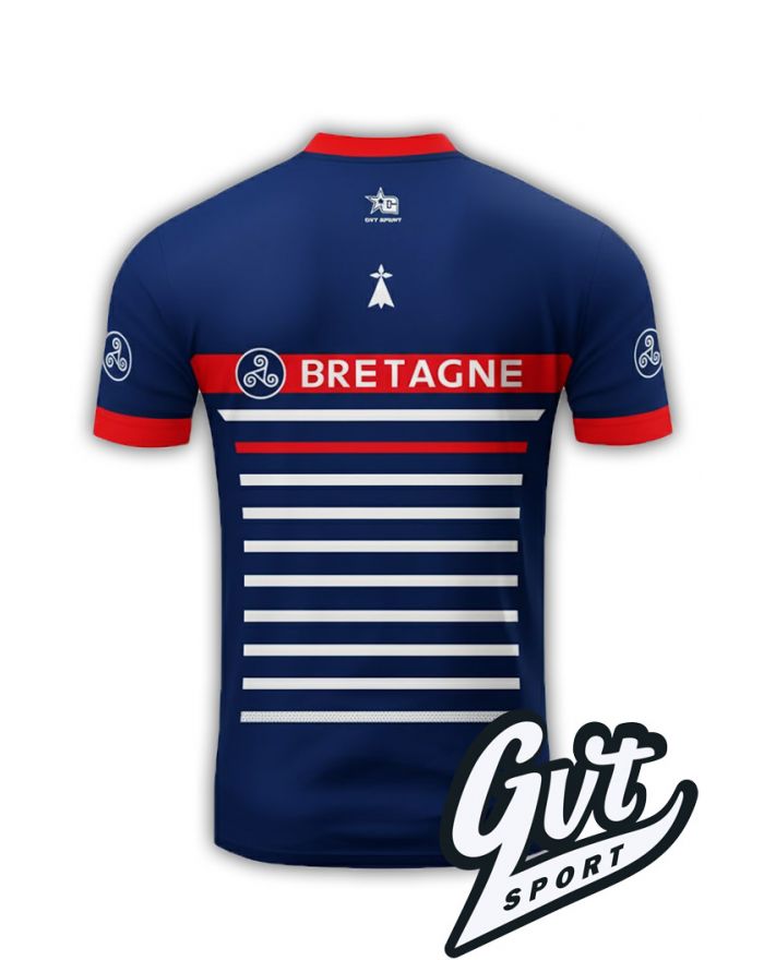 Tee-Shirt Trail GVT Sport Bretagne Marine