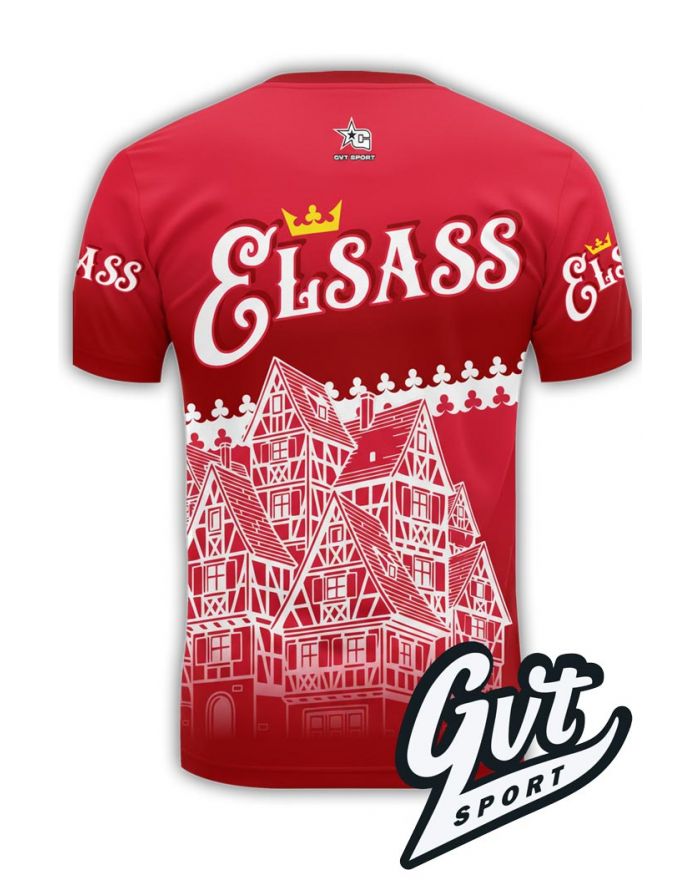 Tee-Shirt Running GVT SPORT "Elsass - Alsace"