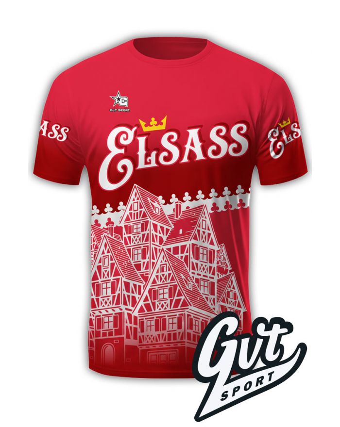 Tee-Shirt Running GVT SPORT "Elsass - Alsace"