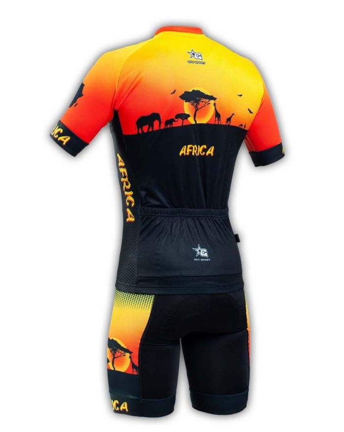 Tenue cycliste GVT Africa Bike + Chaussettes Cycliste