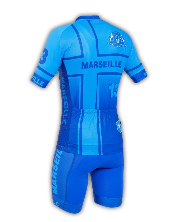 Tenue cycliste GVT Marseille Bike + Paire de gants et chaussettes cycliste