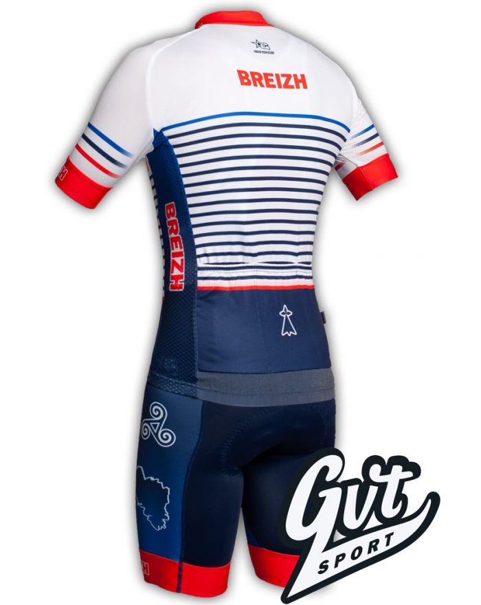 Tenue cycliste GVT Breizh Vélo + Paire de gants et chaussettes cycliste