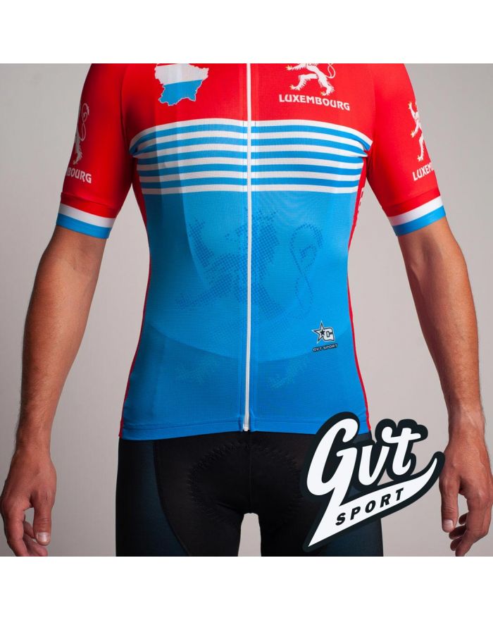 Tenue cycliste GVT Luxembourg Cyclisme + Paire de gants et chaussettes Cycliste