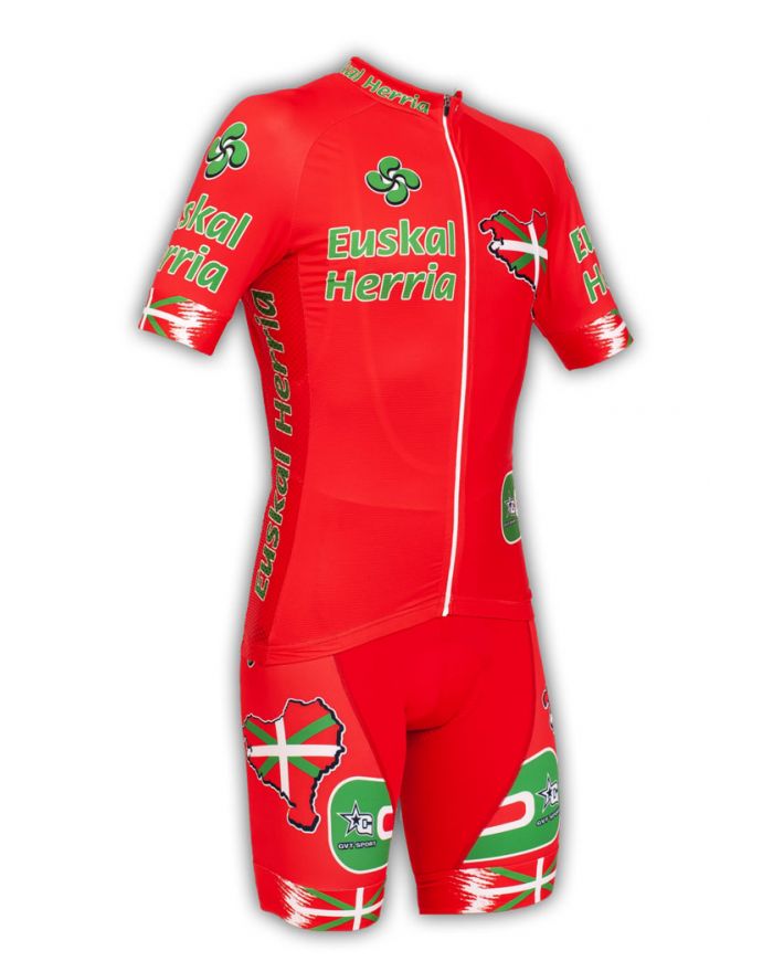 Tenue cycliste GVT Euskal Herria + Paire de gants et chaussettes cycliste