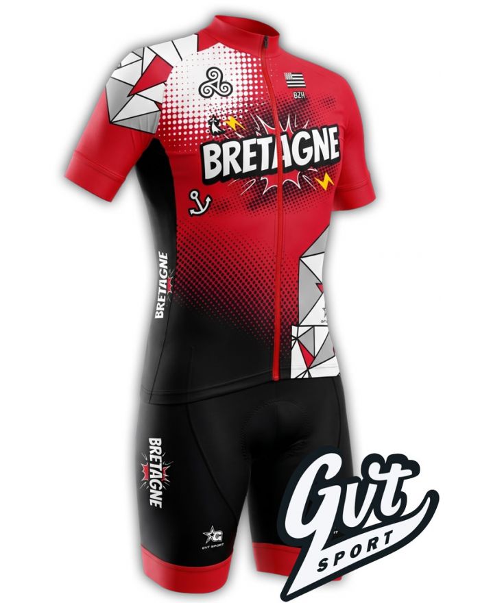 Tenue cycliste GVT Sport Breizh Rider