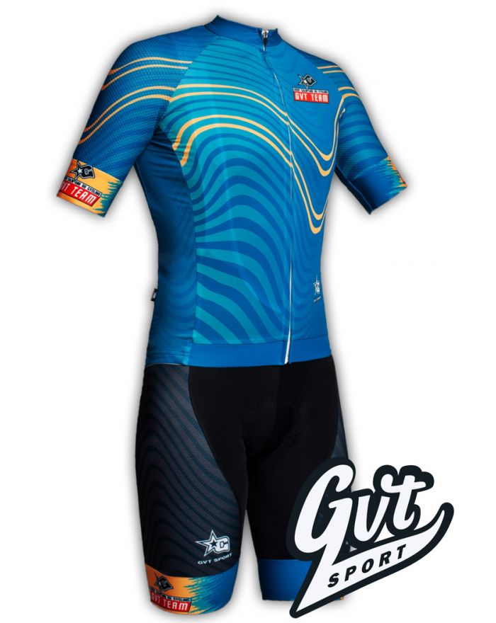 Tenue cycliste pro GVT Tahiti Waves