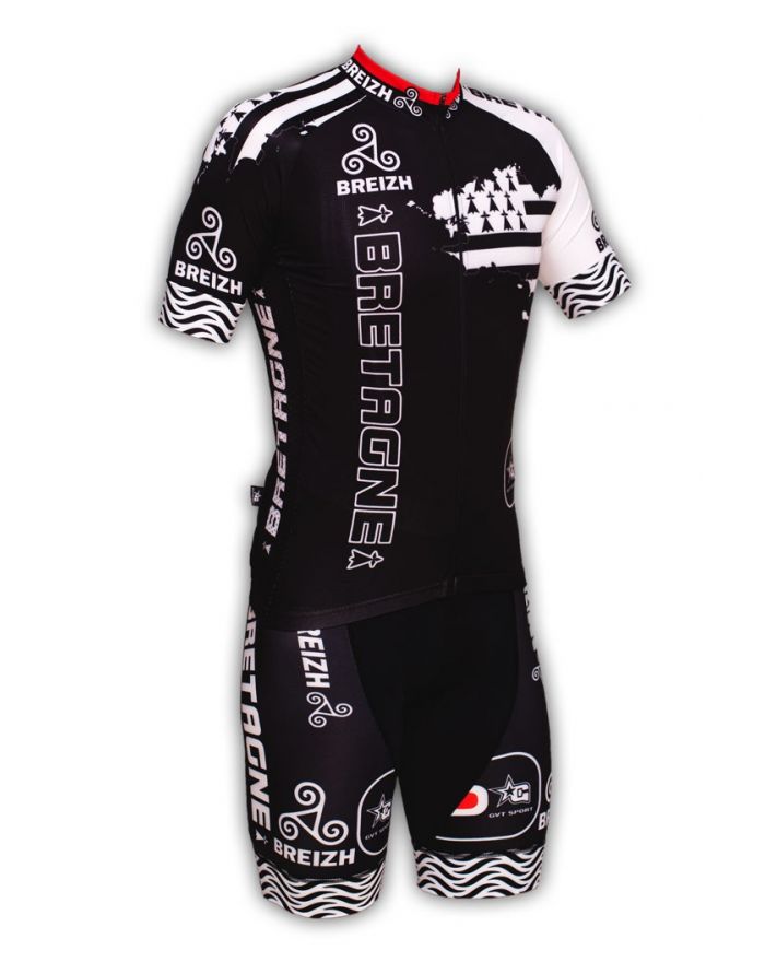 Ensemble cycliste GVT Breizh Cyclisme + Chaussettes Cycliste