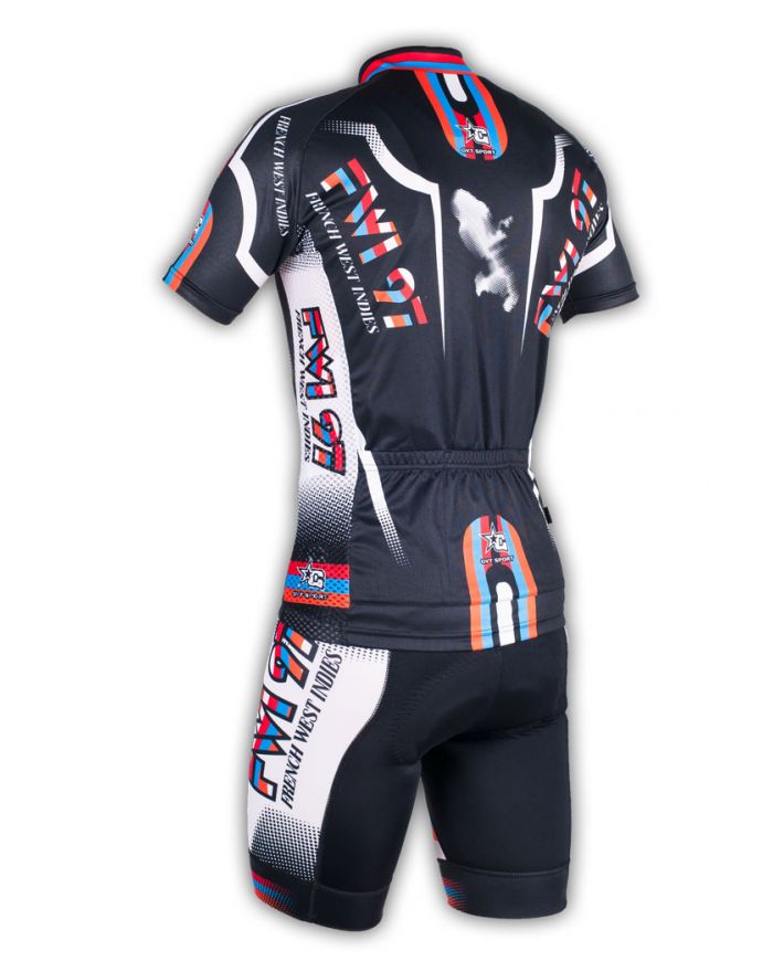 Ensemble cycliste GVT FWI Martinique + Chaussettes Cycliste