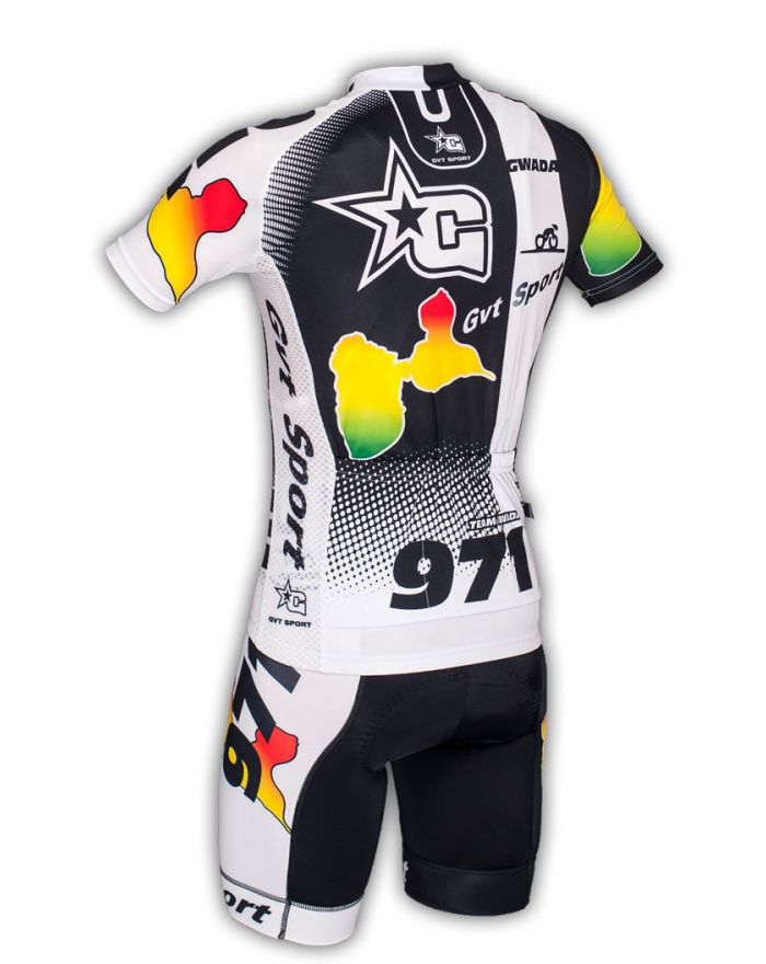 Ensemble cycliste GVT Gwada Vélo + Paire de Chaussettes Cycliste