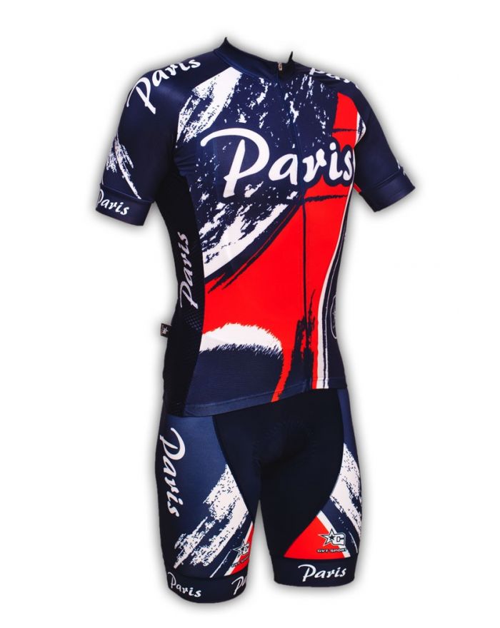 Ensemble cycliste GVT Paris Cyclisme + Chaussettes Cycliste
