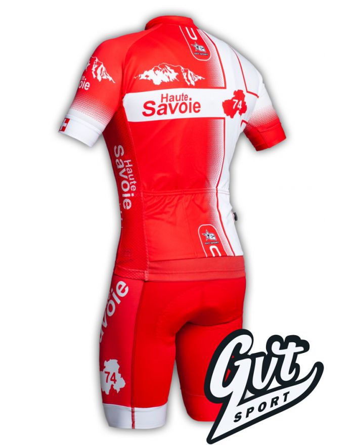 Tenue cycliste GVT Haute-Savoie Cyclisme + Paire de gants et chaussettes cycliste