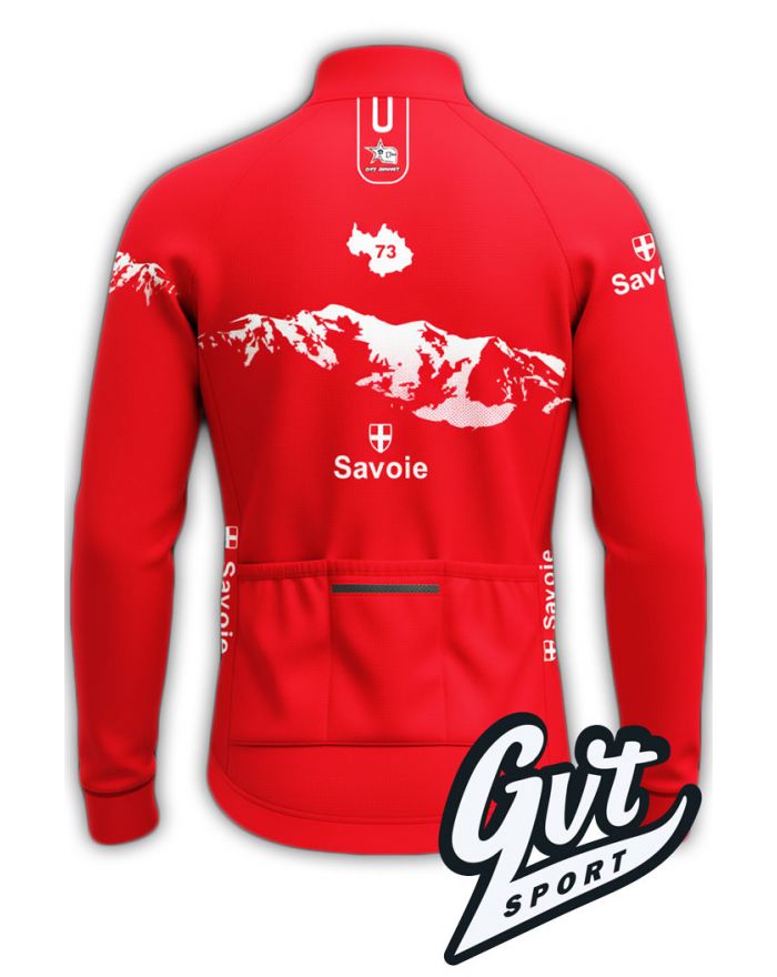 Veste de sport Thermique GVT Savoie Rouge