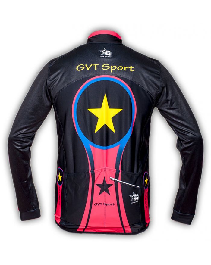 Veste Cycliste Thermique Windstop GVT Bike Colors