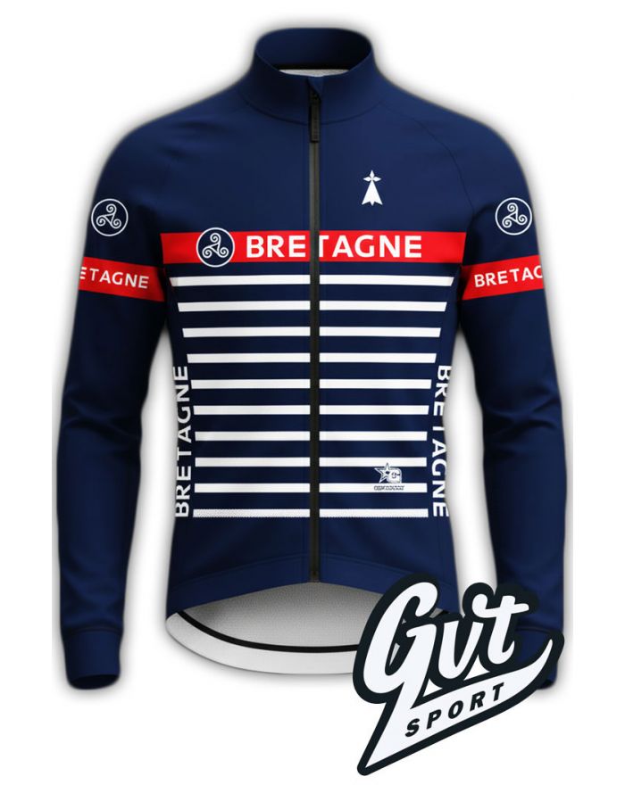 Veste de sport Thermique GVT Bretagne Marine