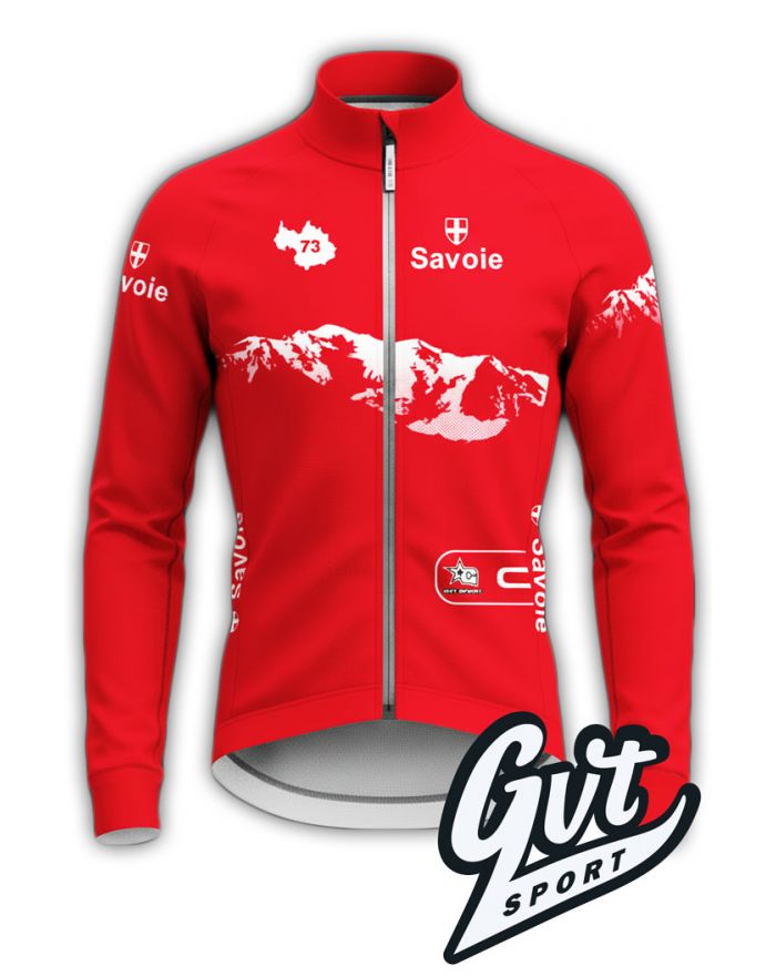 Veste de sport Thermique GVT Savoie Rouge