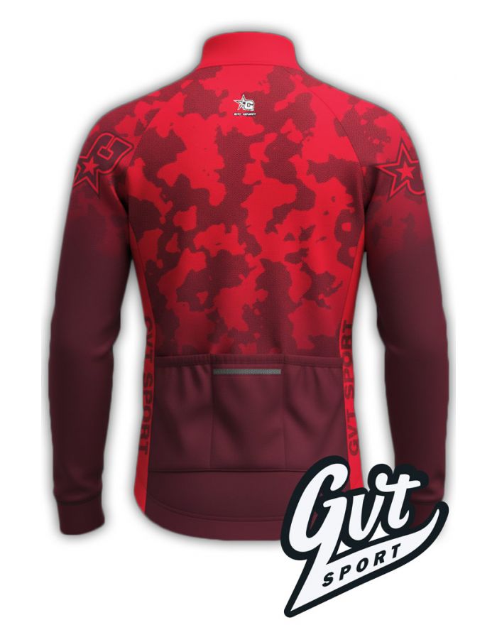 Veste de sport Thermique GVT Camouflage Red Star