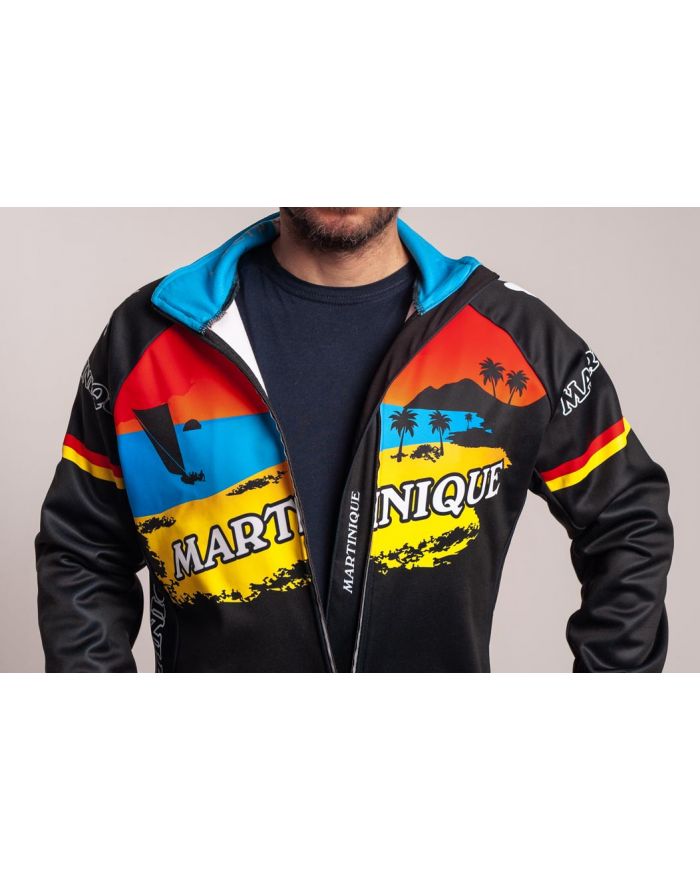 Veste Hiver Cyclisme GVT Le Diamant Martinique