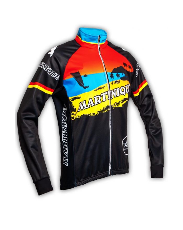 Veste Hiver Cyclisme GVT Le Diamant Martinique