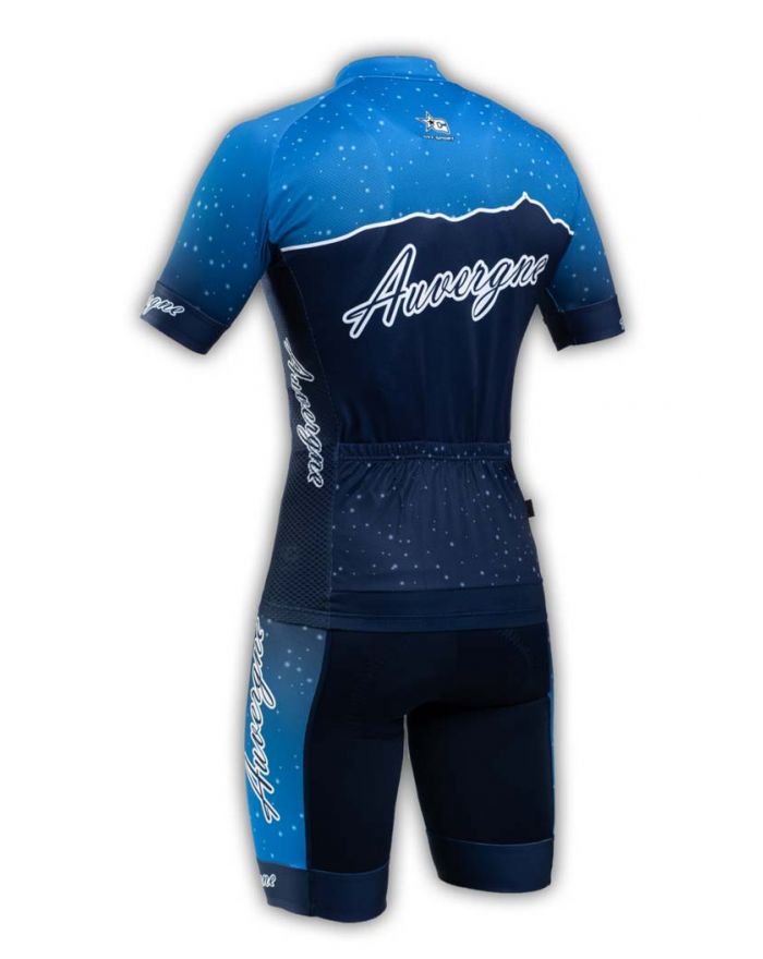 Tenue cycliste GVT Auvergne Vélo + Paire de gants et chaussettes Cycliste