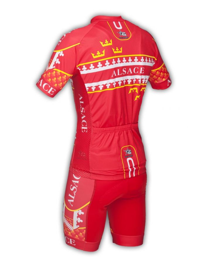Ensemble cycliste GVT Alsace Vélo + Chaussettes Cycliste